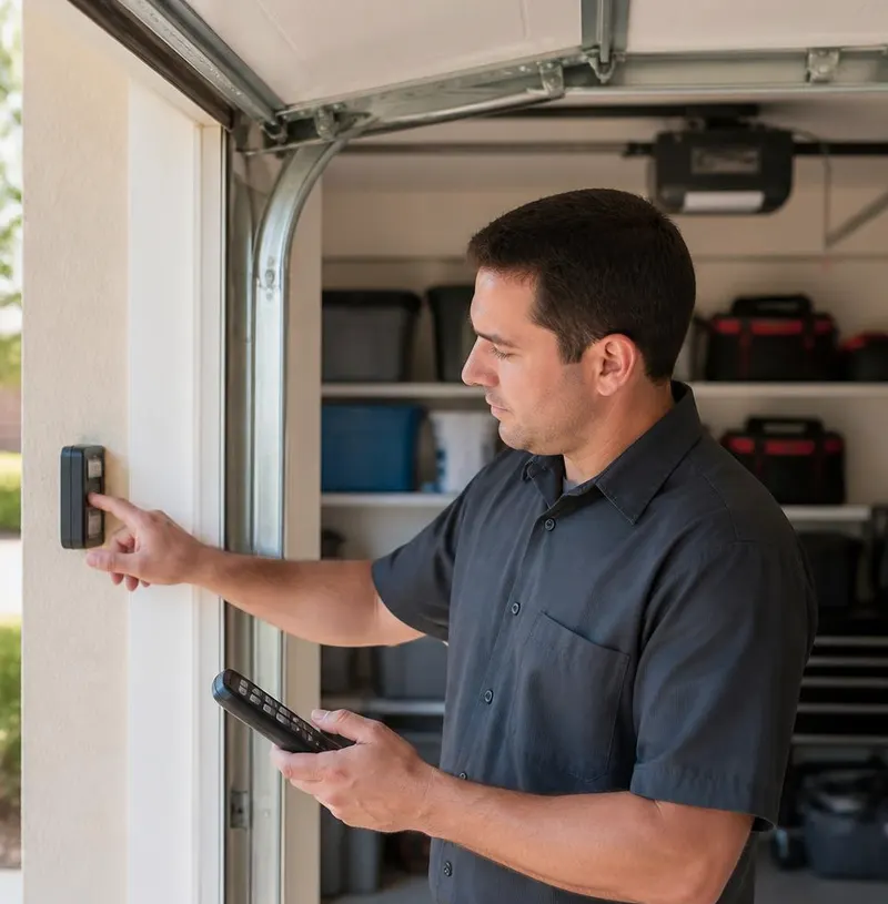 Garage Door Spring Repair in New Port Richey